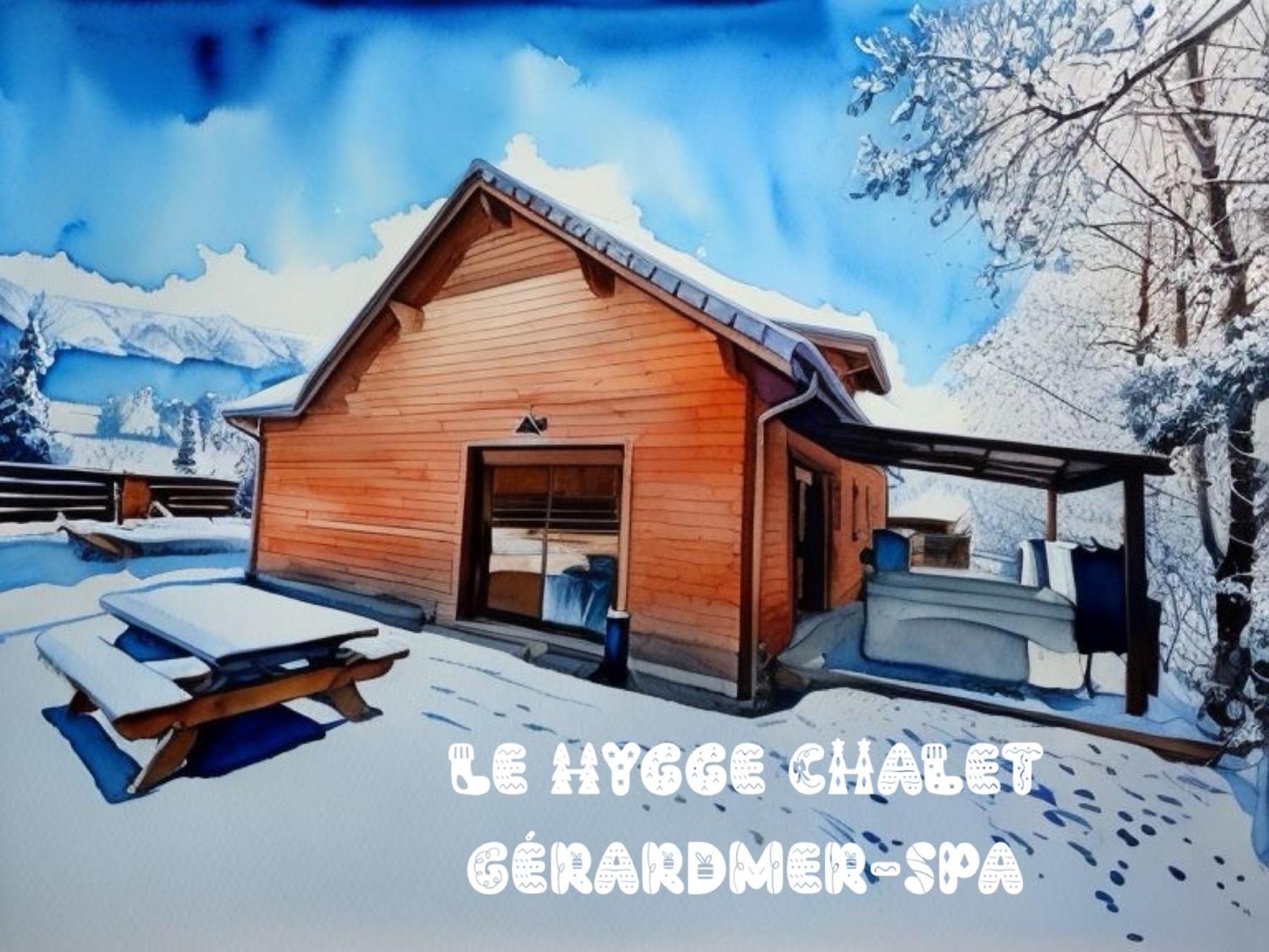 Le Hygge Chalet Gerardmer-Spa Anould Kültér fotó